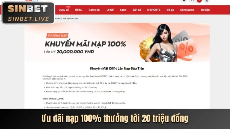 Khuyến mãi hoàn trả hàng ngày 8US